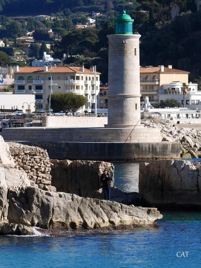 Mon Petit Paradis, Cassis Centre Apt 90 M2, 200 M Mer, Terr Plein Sud, Clim Park Prive Exterior foto
